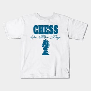 Chess Horse One Move Away Kids T-Shirt